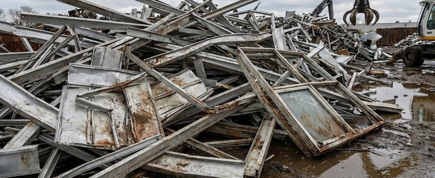 Alüminyum Bina İskeleti Hurdası