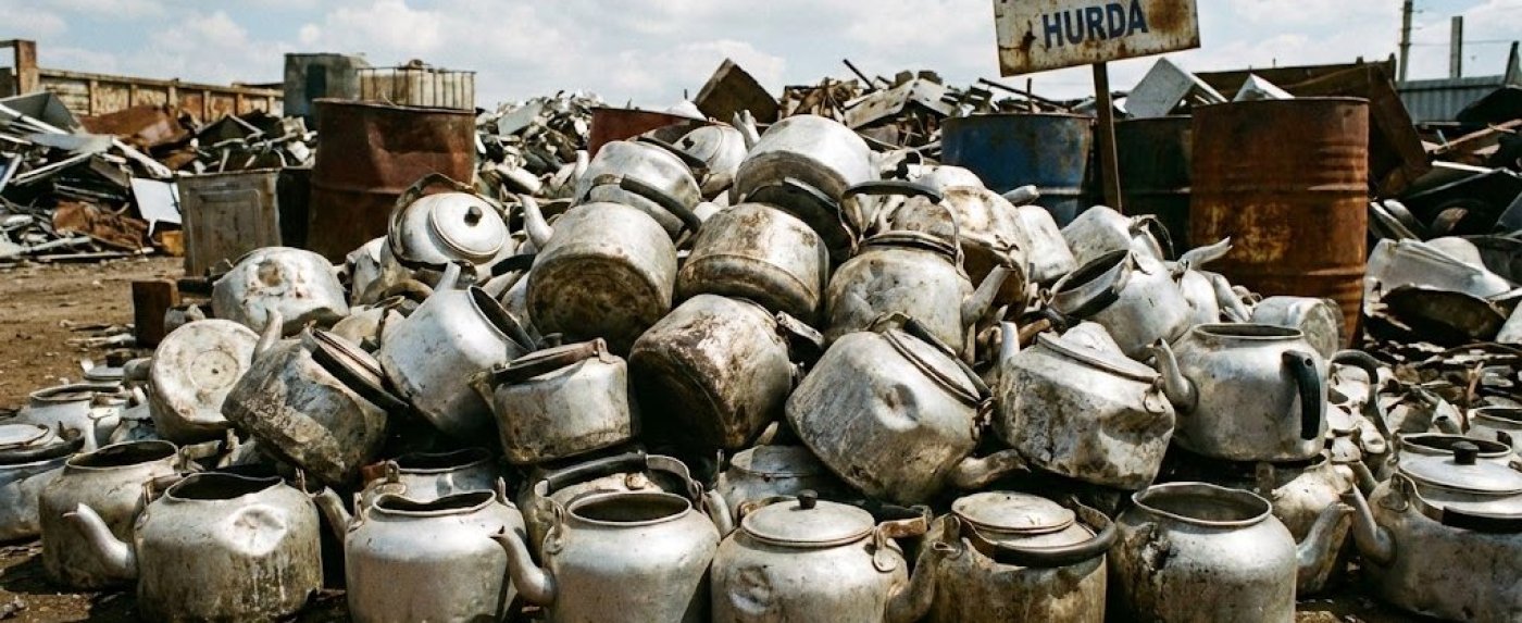 Alüminyum Çaydanlık Hurdası